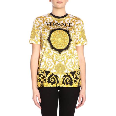 t shirt versace 239|versace t shirt women's.